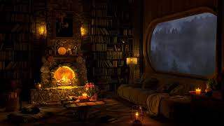 Soft Jazz Music - Cozy Reading Nook Ambience on Rainy Night | Jazz Relaxing Music for Stress Relief by Cozy Reading Nook Ambience 375 views 1 month ago 11 hours, 54 minutes