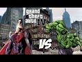 INJUSTICE RED SON SUPERMAN VS THE INCREDIBLE HULK | GTA IV