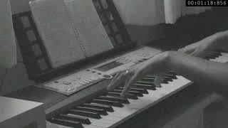 Video thumbnail of "queens of the stone age - i appear missing (piano cover)"