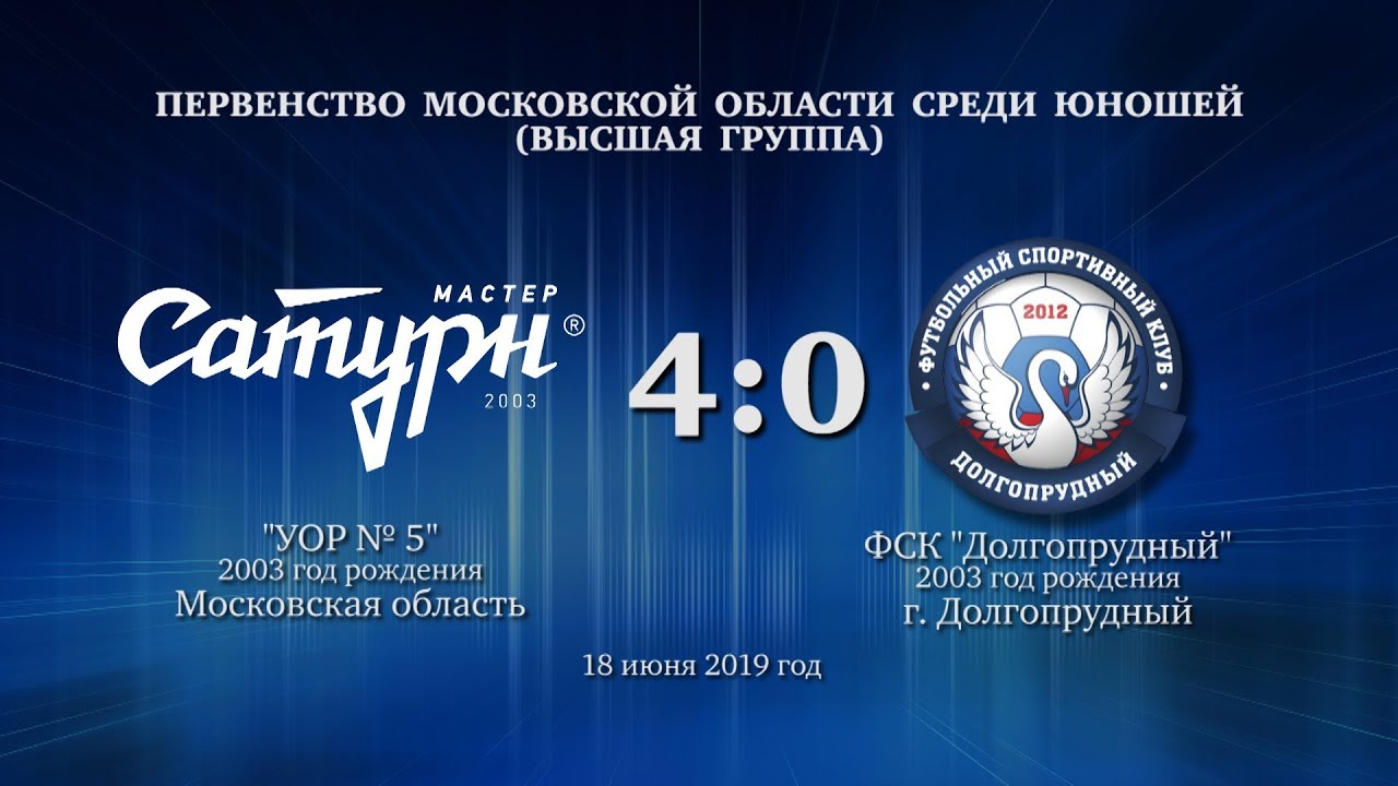 мастер сатурн фк Матч команды 2003 г.р. 18 июня 2019 год.