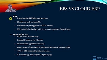 Oracle EBS - Oracle Cloud Comparison