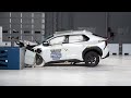 2023 Subaru Solterra original moderate overlap front IIHS crash test