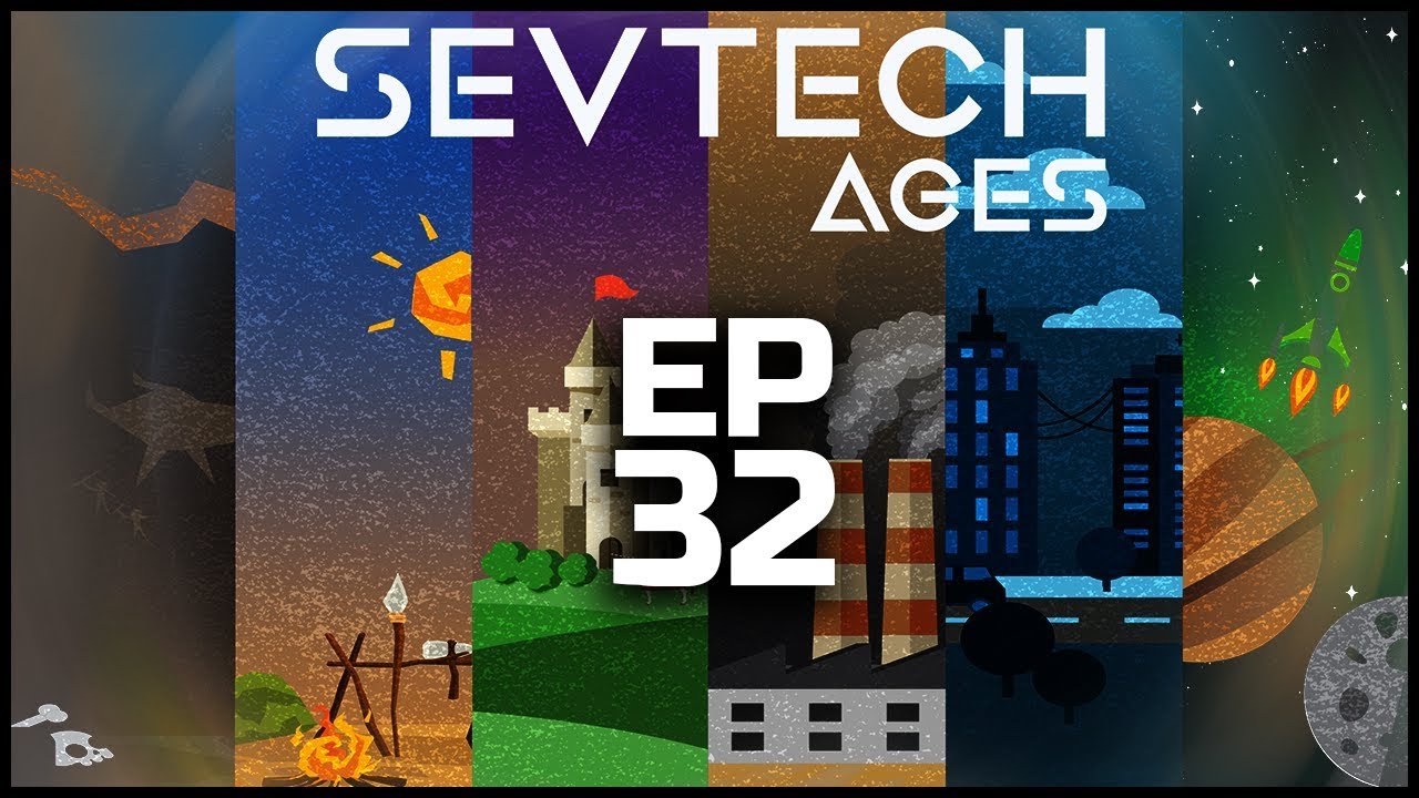 Gateway to the Stars! | SevTech: Ages Ep 32 lets play a little game