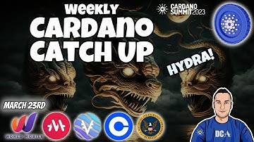 Hydra on Cardano Mainnet, World Mobile Updates + New Dapps on Testnet