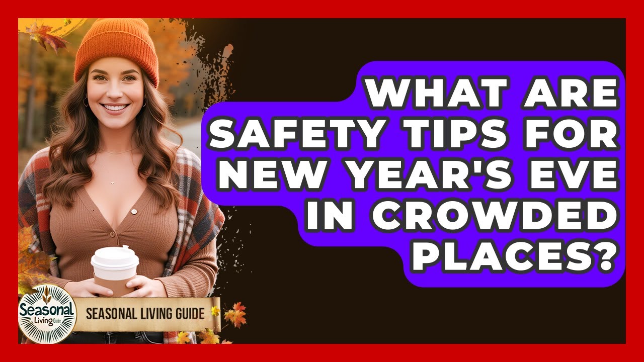What Are Safety Tips For New Year's Eve In Crowded Places? - Seasonal Living Guide