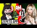 Do NOT DOWNLOAD OR PLAY ZEPETO APP AT 3AM!! (*Scary & Haunted!?)