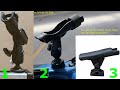 360-Degree Adjustable Fishing Rod Holder for Kayak and Boat Fishing Accessories 3types for choose