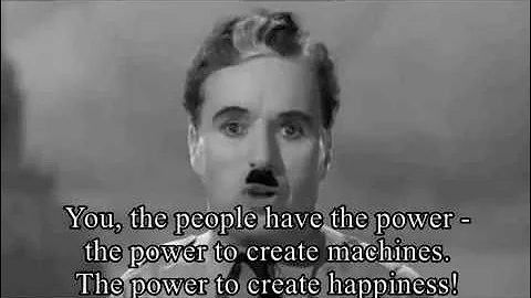 The Great Dictator Speech (by- Charlie Chaplin ) with Subtitles HD - DayDayNews