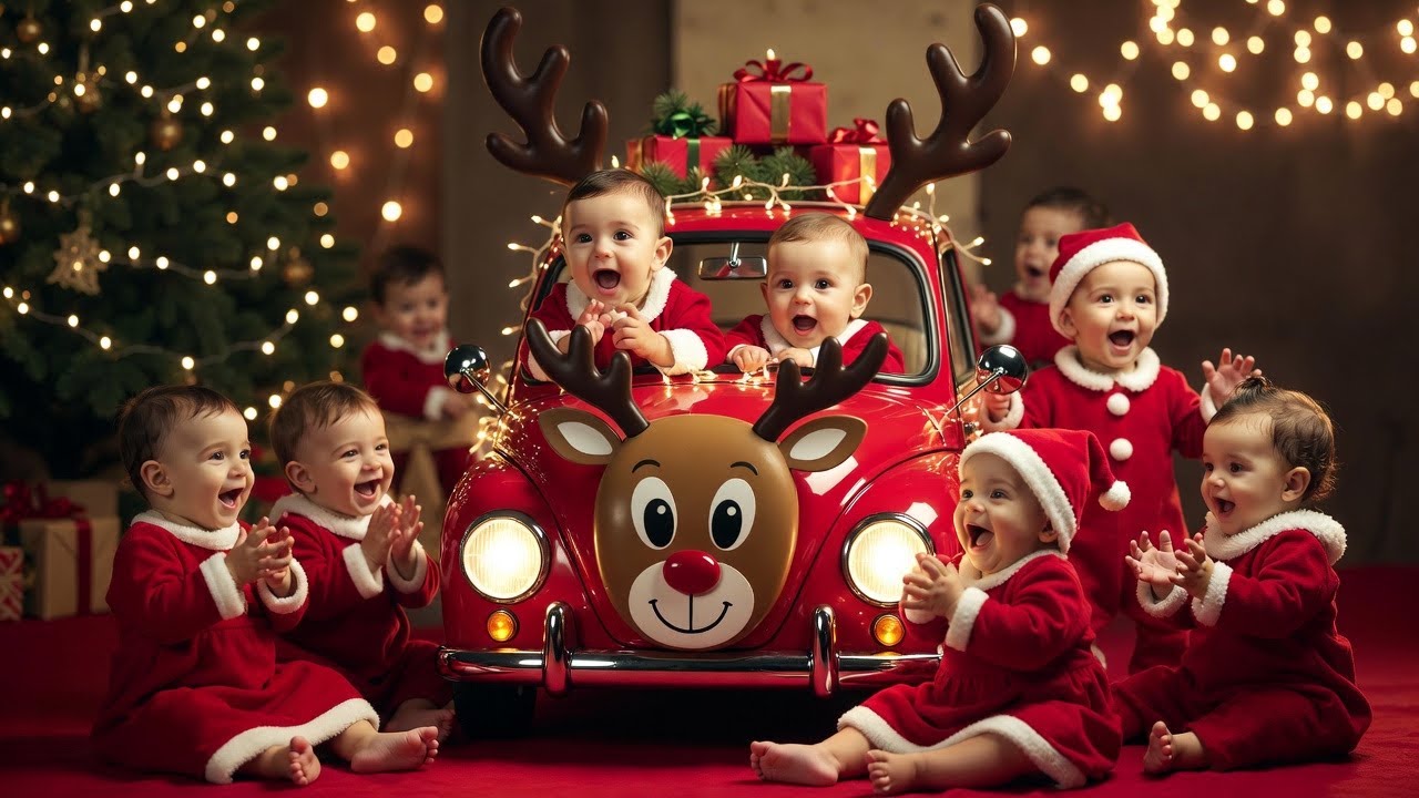 Jingle Bells Song | Baby Dance & Holiday Fun Christmas Song for Kids & Toddlers 🎅