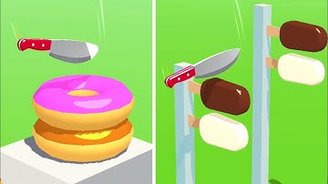 Slice It All Game! Satisfying and Relaxing ASMR Slicing Video NEW UPDATE