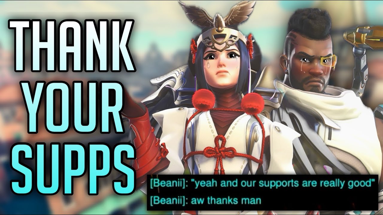 Thank Your Supports...Or We'll Get Sad: Mercy Gameplay - Overwatch 2