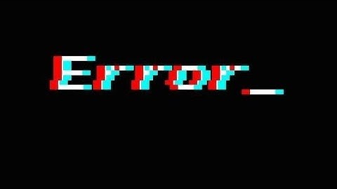 Manish Nayak - Error (Official Music Video)