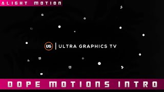 Dope Motions intro on Android || After Effects intro on Android || Alight Motion tutorial