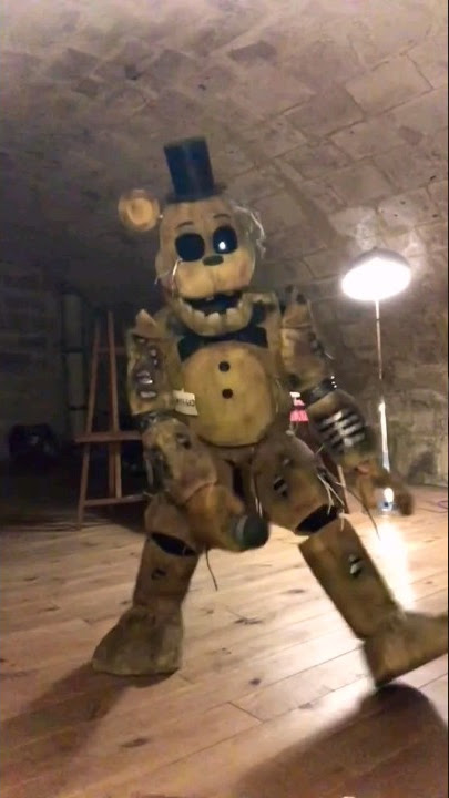 The Golden Freddy dance - fnaf short RL 162v #fnaf #shorts