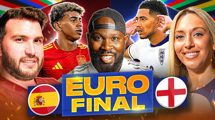 SPAIN 2-1 ENGLAND | EURO 2024 FINAL | WATCHALONG LIVE