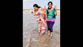 Perugu Pachadi Aunty Latest Instagram Reels At Beach Cherry Sathakshicherry Sireesha