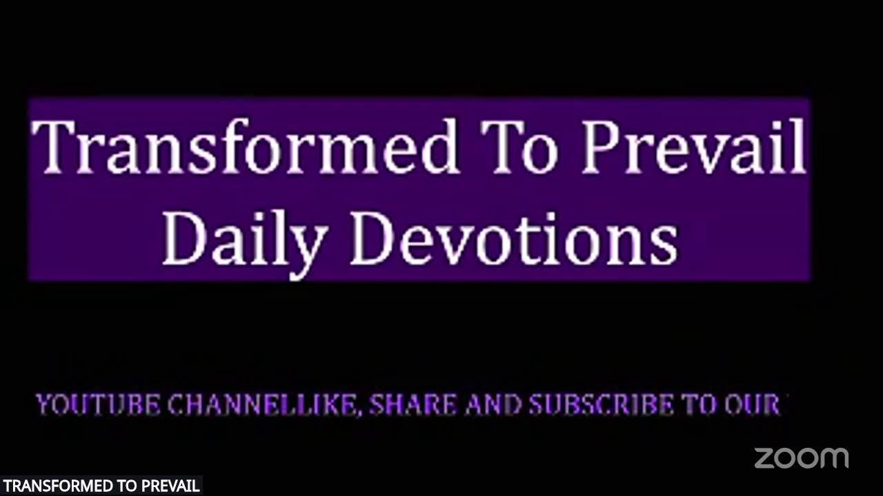 TRANSFORMED TO PREVAIL