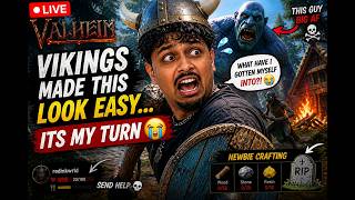 🔴 VALHEIM LIVE | Vikings Made This Look Easy… Its my turn 😭 | Redinkwrld |