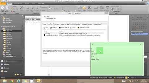 Outlook 2010 Archived Email Backup