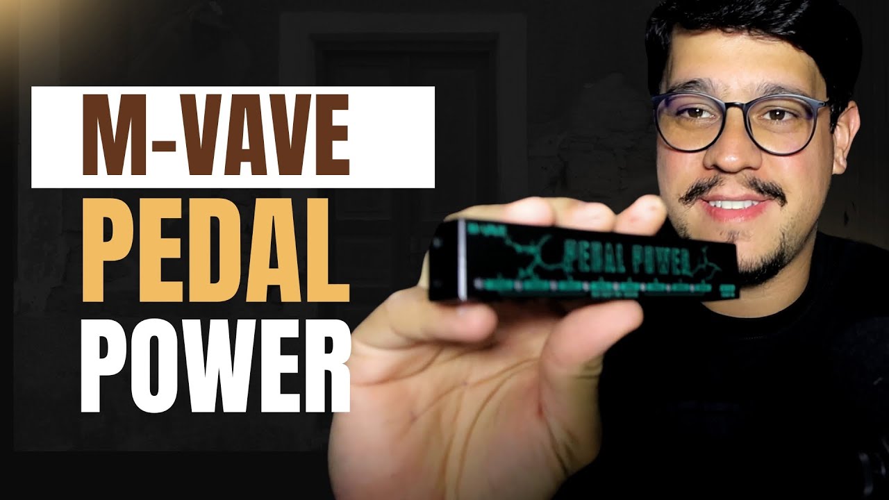 A MELHOR FONTE BARATA para Pedalboard? M-VAVE Pedal Power Teste Completo