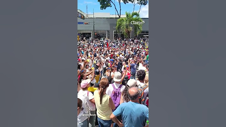 VENEZUELA: Comienzan las protestas convocadas por la oposición contra el régimen de Nicolás Maduro