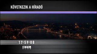 RTL klub Híradó - visszaszámlálás és főcím