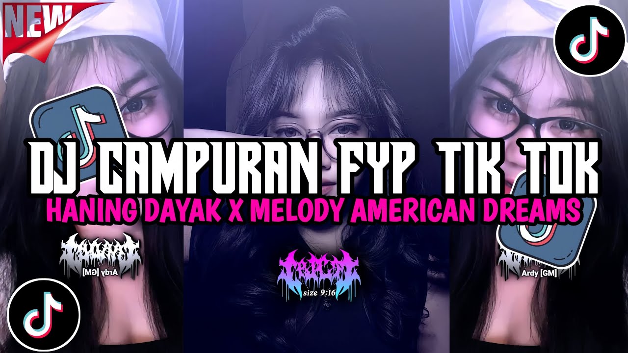 DJ HANING DAYAK X MELODY AMERICAN DREAMS JEDAG JEDUG VIRAL TIK TOK TERBARU 2026 !! 