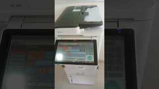 Richo 305+ photo copy machine #compactprinter #richo #printer #error #service #copier #printerplus