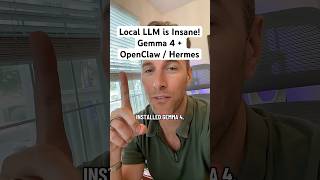 Run AI Locally on MacBook for FREE — No API Keys (Gemma 4 + LM Studio) #shorts #ai