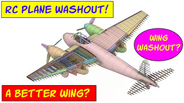 RC Aircraft Wing Washout