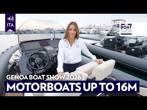Video [ITA] Salone Nautico Genova 2026: barche a motore fino a 16 metri - The Boat Show