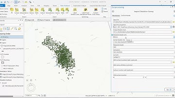 How to import well deviation surveys to ArcGIS Pro