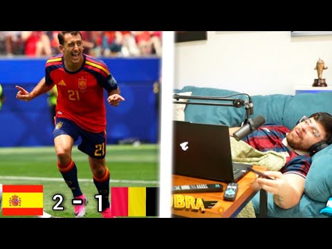 la cobra reacciona y opina a la victoria de españa contra belgica stream 10/07/2026