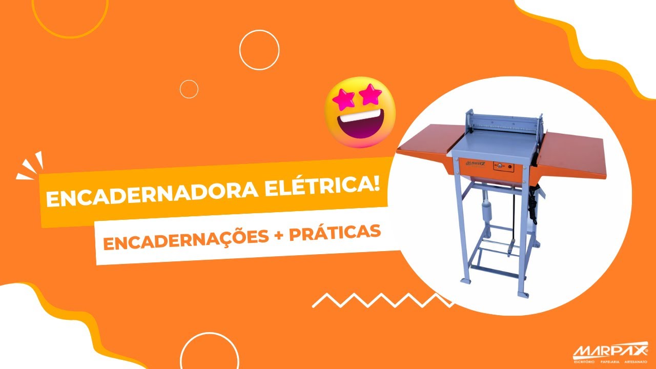Capa do vídeo Conheça nossa Encadernadora Elétrica para Espiral Semi Industrial | Marpax