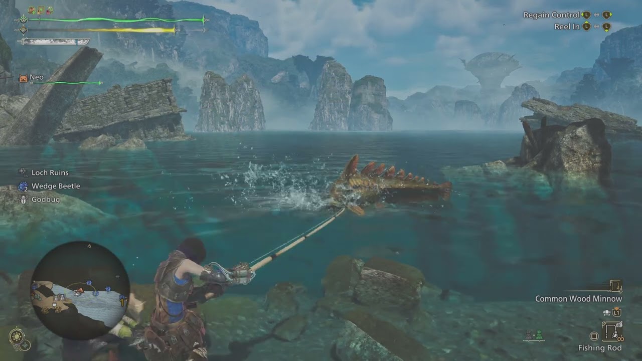 [Monster Hunter Wilds] my method to fish whoppers