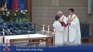 April 19, 2026 St. Peter Catholic Church Geneva - Mass