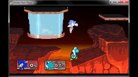 Super Smash Flash 2 V0.9 - Gameplay Video #2