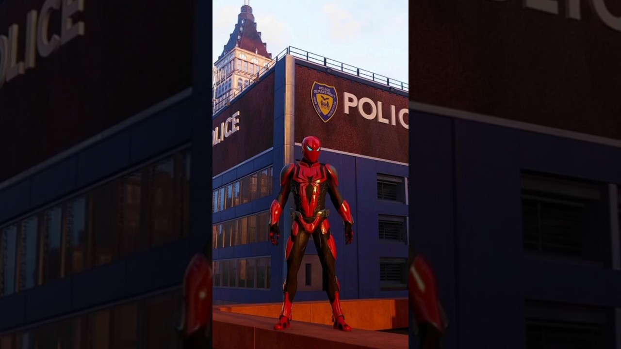 Spider-Cop Reporting for Duty😎
