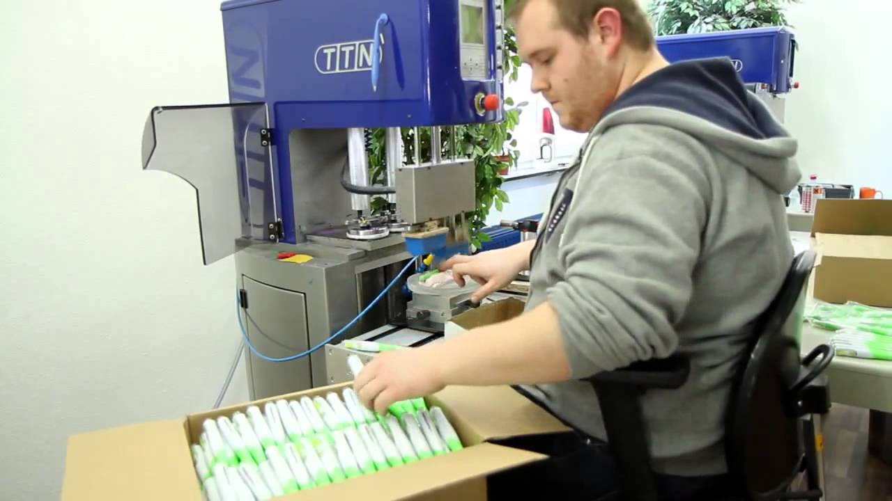 Tampondruck mit Hand und Fuß - Stifte - YouTube