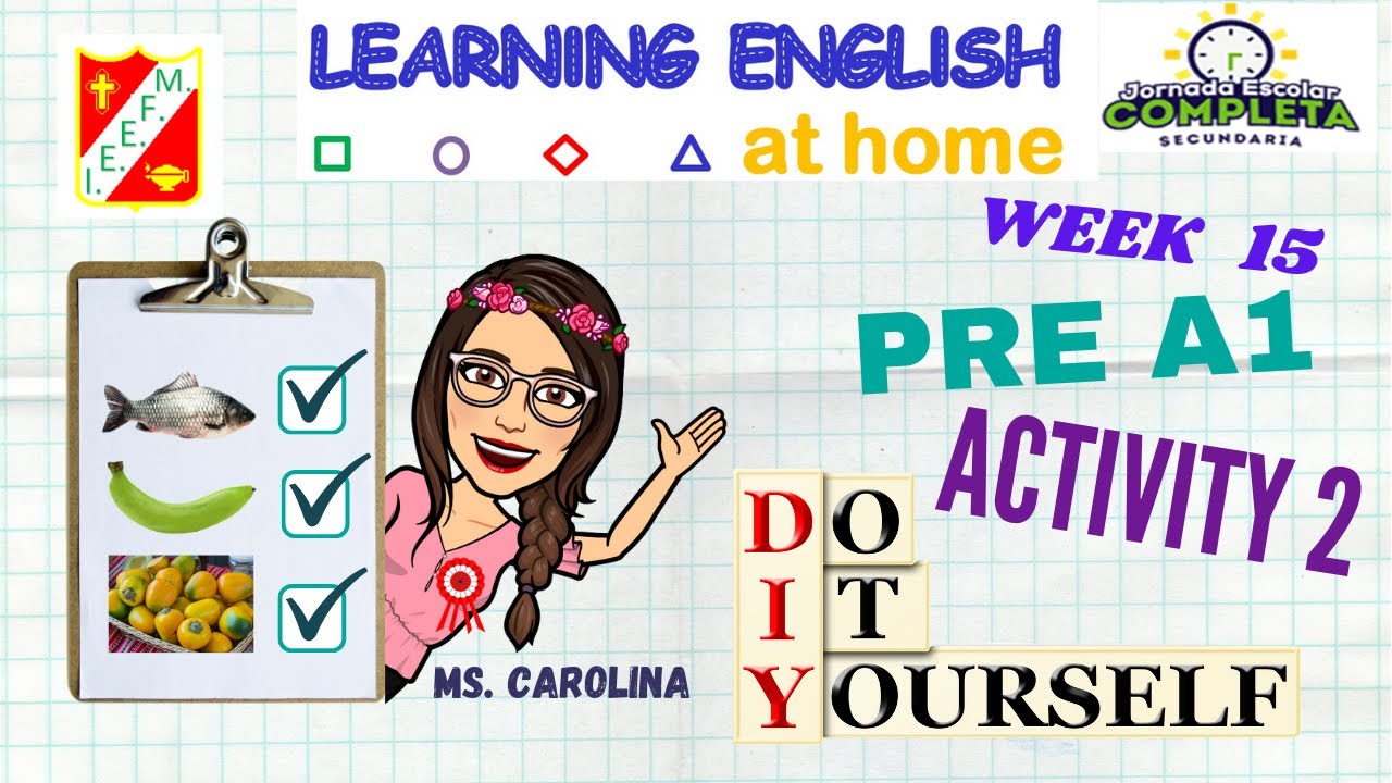 Week 5 Healthy Food Aprendo En Casa