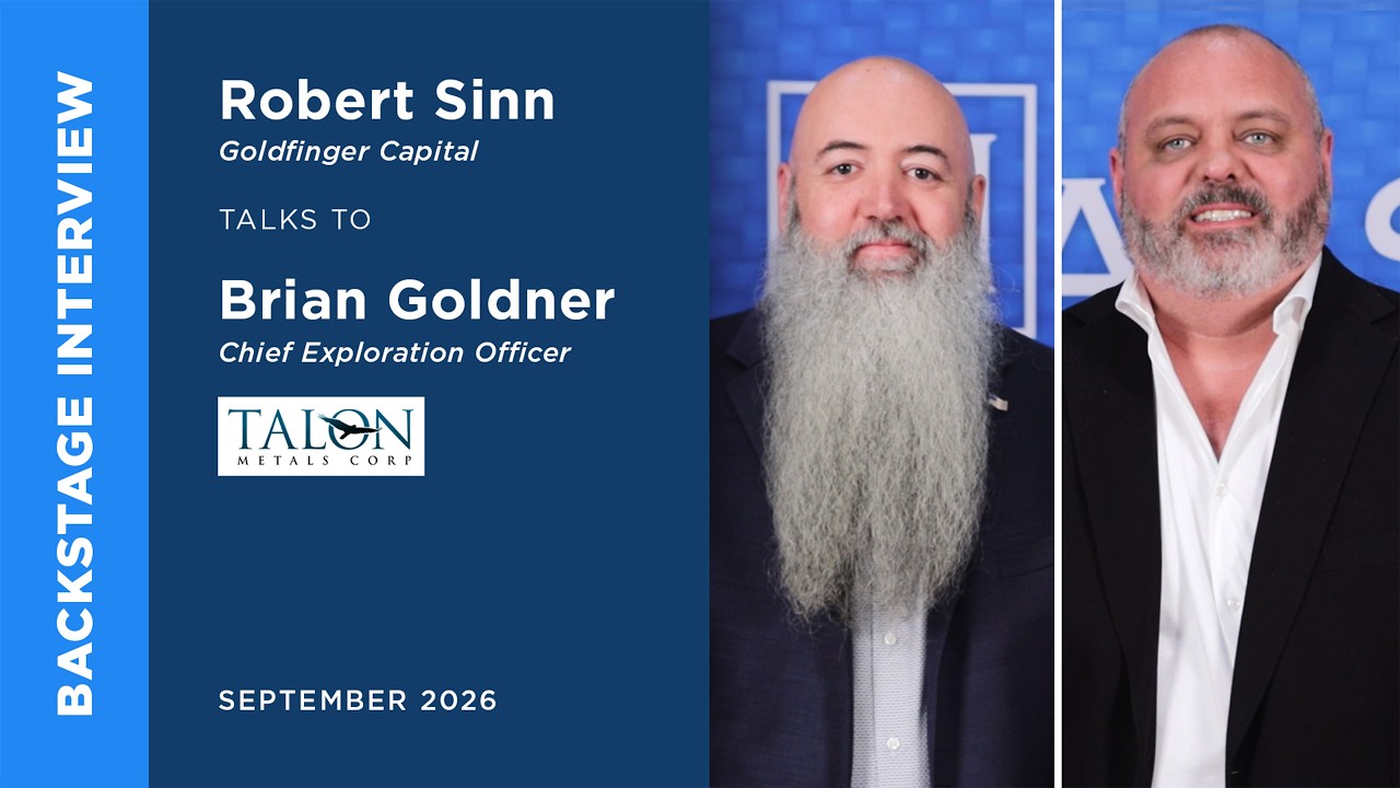Brian Goldner of Talon Metals Corp. talks to Robert Sinn | Metals Investor Forum Sept. 2026
