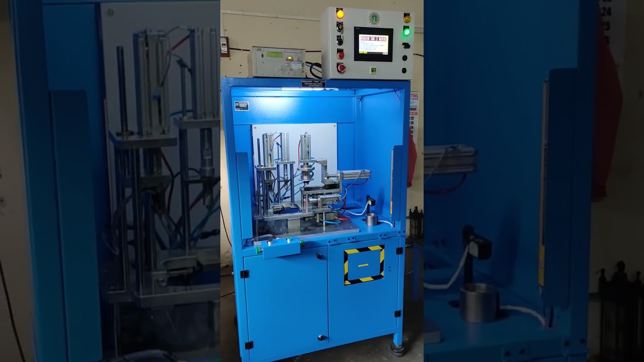 Degassing Tank LTM and Bush Press with cap color poka-yoke