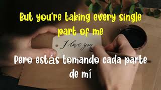 The Script The Last Time s English  Spanish