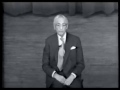 J. Krishnamurti - New York 1971 - Public Talk 1 - To be aware of our past