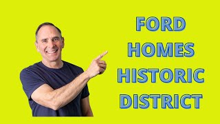 Ford Homes Historic District | Dearborn MI