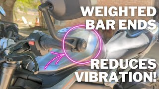 Evotech Weighted Bar Ends Install on my 2024 Triumph Street Triple RS 765. by Oh Hey It's Billy 1,941 views 6 months ago 3 minutes, 38 seconds