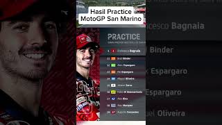 Practice MotoGP Misano, Bagnaia Melesat #motogp #marquez #bagnaia #misano