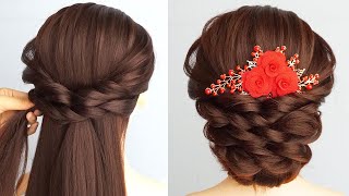 Messy Bun Hairstyle For Wedding With Flowers  Mastering The Messy Bun Hair Tutorial