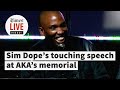 Sim Dope revealed at AKA’s memorial: How they met, their Afrikaans class & origin of his nickname