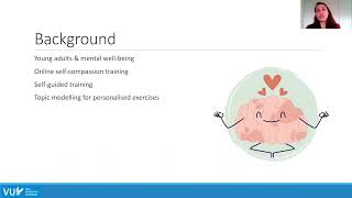 Using Topic Modelling to Personalise a Digital Self Compassion Training